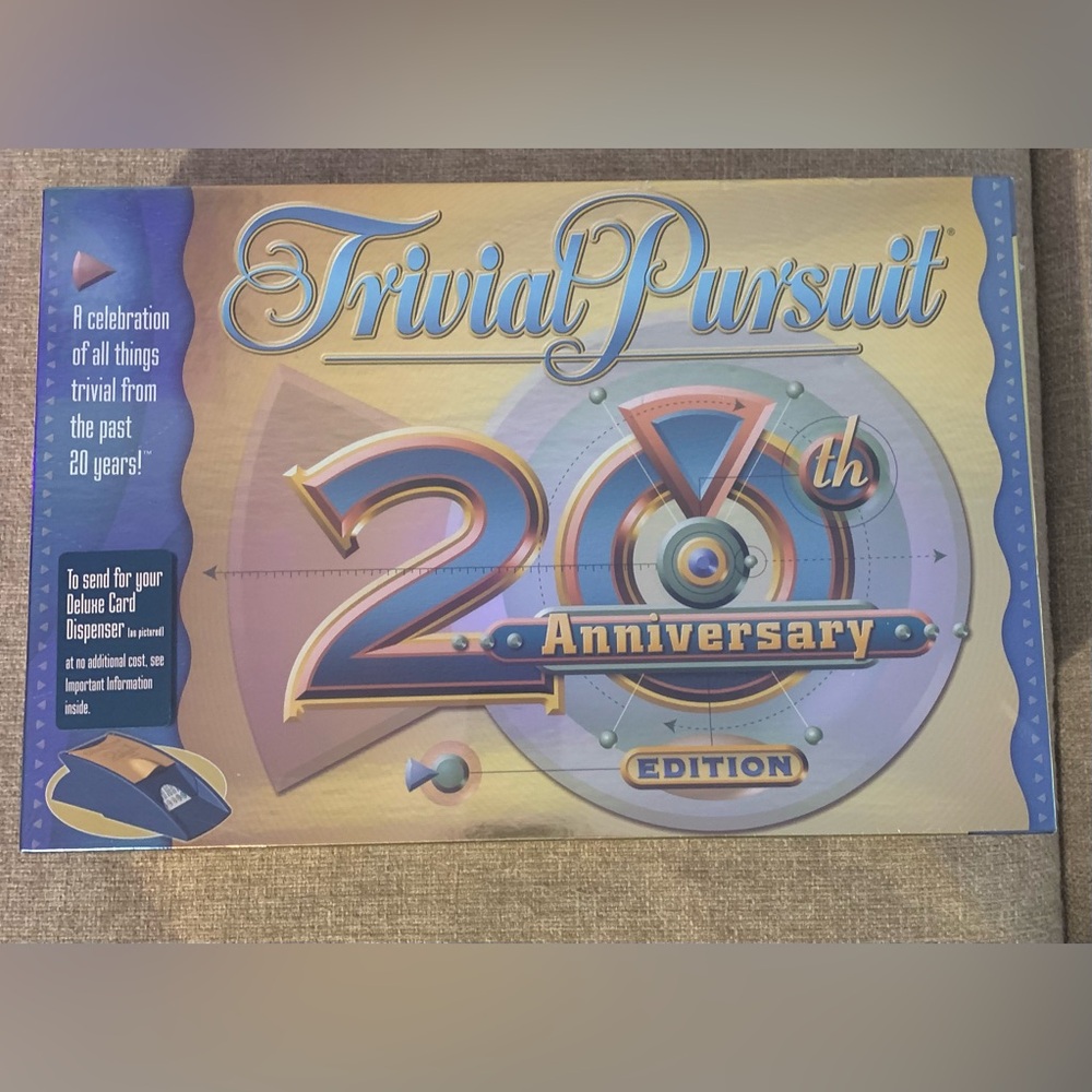 Trivial Pursuit: 20th Anniversary Edition New Sealed